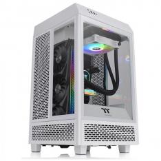 TORRE M-ITX THERMALTAKE TOWER SNOW 100 / 2XVEN120X120 / CRISTAL TEMPLADO / BLANCO