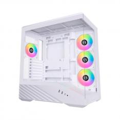 CAJA ORDENADOR GAMING LIAN LI V100 V100 ATX ARGB CRISTAL TEMPLADO BLANCA