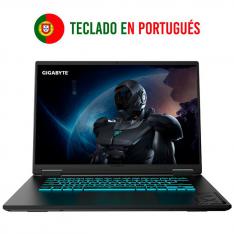 PORTATIL GIGABYTE A16 I7-13620H/ 16GB/ SSD 1TB/ RTX 5050 8GB/ 16" WUXGA/ FREEDOS TECLADO PORTUGUES