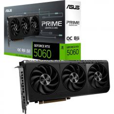 TARJETA GRAFICA ASUS PRIME RTX 5060 8GB GDDR7/ 3X DP/ 1X HDMI PCI EXPRESS 5.0