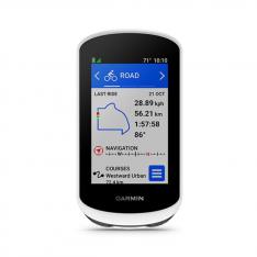 Garmin Edge Explore 2, Ciclocomputador de 3 pulgadas, con GPS Intuitivo, funciones de VO2, registros personales, Unisex Adulto, Blanco, Única