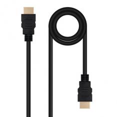 CABLE HDMI 2.0 NANOCABLE 10M / MACHO-MACHO/ NEGRO