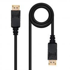 CABLE DISPLAYPORT DP/M - DP/M NANOCABLE NEGRO 1.5 M