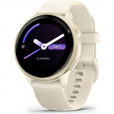 Smartwatch Garmin vívoactive 6 AMOLED 42mm Blanco GPS 8GB Sensor Óptico 5ATM