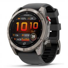 Garmin fenix 8 Pro Zafiro, 51mm, Smartwatch Premium GPS Multideporte, Conectividad Satelital y LTE, Pantalla táctil AMOLED, Altavoz y micrófono Integrados, Mapas y hasta 27 días de autonomía, Grafito