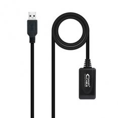 CABLE PROLONGADOR NANOCABLE CON AMPLIFICADOR USB 3.0 USB-A/M-USB-A/H 5 M