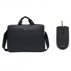 MALETIN NILOX PARA PORTATIL 15.6" NEGRO + RATON USB