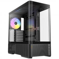 CAJA ORDENADOR GAMING ANTEC C6 CURVE ATX ARGB CRISTAL TEMPLADO NEGRA
