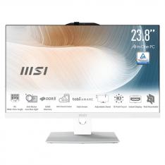 ORDENADOR ALL IN ONE MSI AM242P-2202EU CORE 7-150U/ 16GB/ SSD 512GB/ 23.8" FHD/ FREEDOS BLANCO