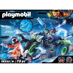 PLAYMOBIL ESPIAS REBELDES DEL ARTICO TRICICLO DE HIELO