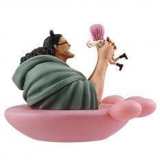 FIGURA ICHIBANSHO ONE PIECE ONE PIECE KUMA & BONNEY (DRAMATIC MEMORIES) 13CM