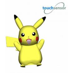LAMPARA LED TEKNOFUN MADCOW ENTERTAINMENT POKEMON PIKACHU HAPPY 25 CM TOUCH SENSOR                                  