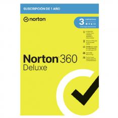ANTIVIRUS NORTON DELUXE 25GB ESPAOL 1 USUARIO 3 DISPOSITIVOS 1 AO ESD ELECTRONICA