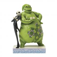 FIGURA ENESCO PESADILLA ANTES DE NAVIDAD JACK Y OOGIE