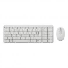 TECLADO + MOUSE LOGITECH MK250 INALAMBRICO BLANCO