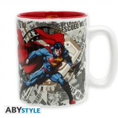 TAZA ABYSTYLE DC COMICS SUPERMAN 460ML