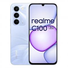 TELEFONO MOVIL SMARTPHONE REALME C100 5G/ 4G/ 256GB/ 6.8''/ PURPURA