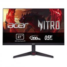 MONITOR LED GAMING 27'' ACER NITRO NITRO VG270UX1BMIIPX TFT/ QHD/ DP/ HDMI/ 200HZ/ 0.5MS/ VESA 100X100