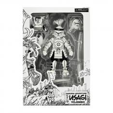 FIGURA NECA USAGI YOJIMBO BLACK & WHITE VER. SCALE ACTION 18CM