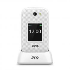 TELEFONO MOVIL SPC 2337N HARMONY 2 4G BLANCO TIPO TAPA/ DUAL SIM/ 2.8"/ MICRO SD/ BLUETOOTH + DOCK