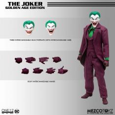 FIGURA MEZCO TOYZ DC UNIVERSE ONE:12 COLLECTIVE THE JOKER GOLDEN AGE EDITION 17CM