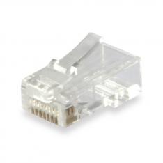 KIT 100 UDS CONECTORES RJ45 EQUIP CAT6