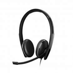 AURICULARES EPOS SENNHEISER ADAPT 165 JACK 3.5MM USB 2.0 MICROFONO NEGRO
