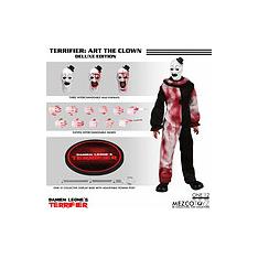 FIGURA MEZCO TOYZ TERRIFIER ONE:12 COLLECTIVE ART THE CLOWN 18CM