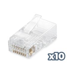 CONECTOR PHASAK RJ 45 CAT. 6 UTP (10 UNID) PHK 45C6