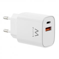 CARGADOR EWENT EW1326 30W USB TIPO A / USB TIPO C