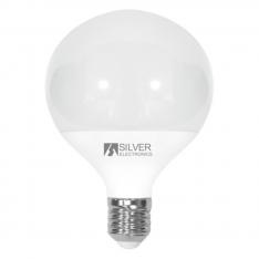BOMBILLA LED DECORATIVA SILVER ELECTRONICS GLOBO 12W=90W/ E27/ 5000K/ 1155 lm/ LUZ BLANCA/ A+