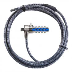 CABLE DE SEGURIDAD TARGUS DEFCON CON CLAVE