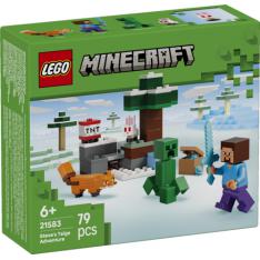 LEGO MINECRAFT LA AVENTURA DE STEVE EN LA TAIGA