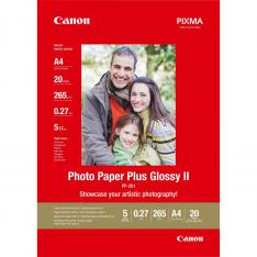 PAPEL FOTOGRAFICO CANON 2311B019 BRILLO II PLUS PP-201 A4/ 20 HOJAS