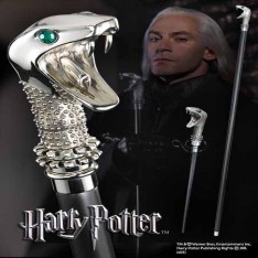 REPLICA THE NOBLE COLLECTION HARRY POTTER LUCIUS MALFOY BASTON CON VARITA OCULTA 116 CM