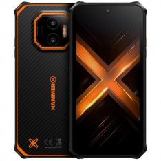TELEFONO MOVIL SMARTPHONE RUGERIZADO HAMMER ENERGY X2 4G / 6GB/ 128GB/ 6"/ NEGRO-NARANJA
