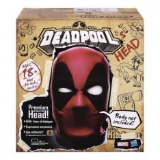 REPLICA HASBRO MARVEL CABEZA ANIMATRONICA DEADPOOL LEGENDS SERIES 600 FRASES EN INGLES