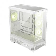 CAJA ORDENADOR GAMING MSI MAG PANO 130R PZ ATX ARGB CRISTAL TEMPLADO BLANCA
