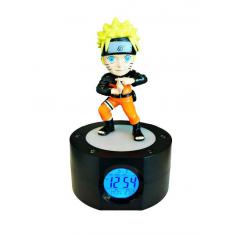 LAMPARA DESPERTADOR RELOJ NARUTO NARUTO SHIPPUDEN 20 CM