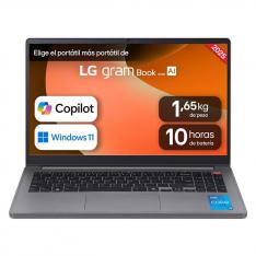 PORTATIL LG GRAM 15U50T-G I5-1334/ 16GB/ SSD 512GB/ 15.6'' FHD/ W11H