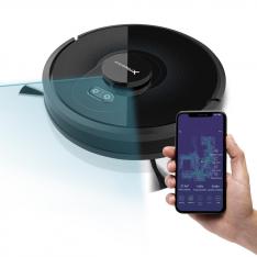 Robot aspirador Laserbot360 con mapeo y navegación inteligente 
