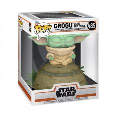 FUNKO POP DELUXE STAR WARS THE MANDALORIAN THE CHILD USANDO LA FUERZA (SFX) 58390