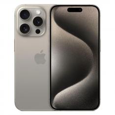 TELEFONO MOVIL SMARTPHONE APPLE IPHONE 15 PRO 5G / 128GB / 6.1" TITANIUM ACONDICIONADO