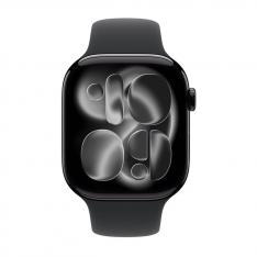 SMARTWATCH APPLE WATCH S11 GPS + CELLULAR 46MM JET BLACK ALUMINIUM CASE  BLACK SPORT BAND - M/L