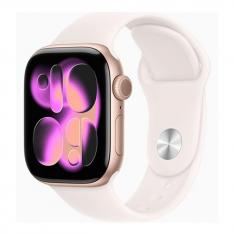 SMARTWATCH APPLE WATCH S11 GPS 42MM GOLD ROSE ALUMINIUM CASE M/L
