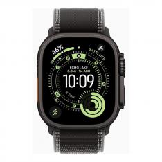 SMARTWATCH APPLE WATCH ULTRA 3 GPS + CELLULAR 49MM BLACK TITANIUM CASE  BLACK/CHARCOAL TRAIL LOOP - M/L