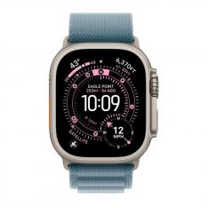SMARTWATCH APPLE WATCH ULTRA 3 GPS + CELLULAR 49MM NATURAL TITANIUM CASE BLUE ALPINE LOOP - S