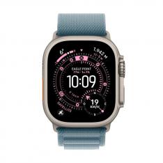 SMARTWATCH APPLE WATCH ULTRA 3 GPS + CELLULAR 49MM NATURAL TITANIUM CASE BLUE ALPINE LOOP - L