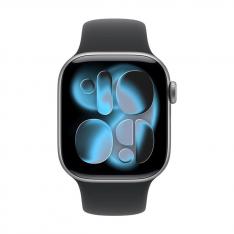 SMARTWATCH APPLE WATCH S11 GPS 42MM SPACE GREY ALUMINIUM CASE BLACK SPORT BAND - S/M