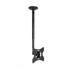 SOPORTE TECHO TOOQ VESA HASTA 42" 200X200MM MAX 30KG NEGRO